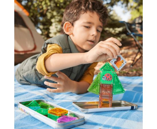 MAGNA-TILES Набор Микромагс компакт "Treehouse", 24 деталей Конструкторы