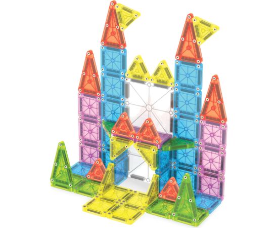 MAGNA-TILES магнитный конструктор Набор для путешествий Deluxe, 55 деталей Конструкторы