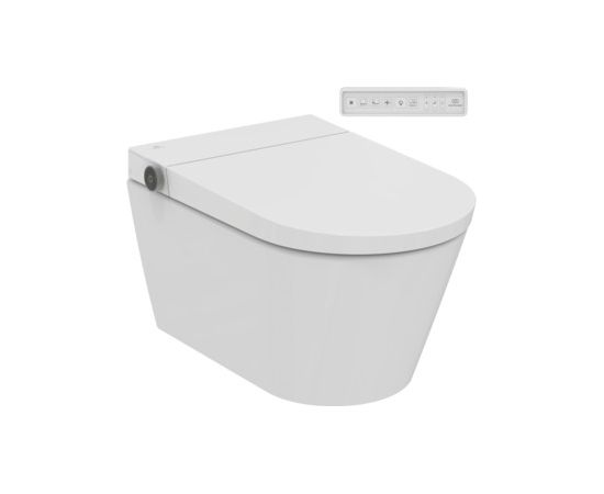 Ideal Standard pods i.life E rimless, stiprināms pie sienas, 412x610 mm, ar bidē funkciju, balts Крупная бытовая техника