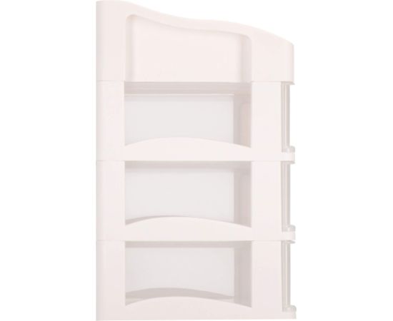 Органайзер для косметики Springos HA1091, 31x26,5x19,5 см, молочный контейнер для украшений с перегородками Мебель для прихожей