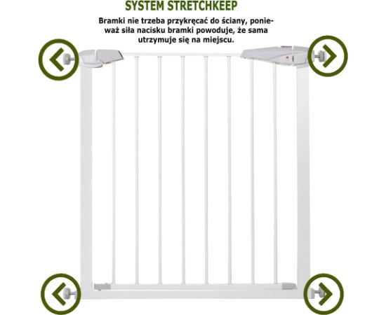 Drošības barjera Springos SG0001B 90-99cm Manēžas, Sētiņas