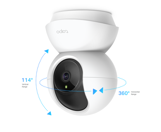 TP-LINK Tapo C200 Pan/Tilt Home Security Wi-Fi Camera Video novērošanas kameras