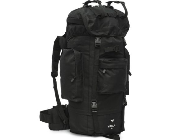 NC3901 EAGLE TAKTISKĀ MUGURSOMA MELNA 70L NILS CAMP Mugursomas