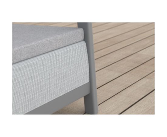 Keter Dārza mēbeļu komplekts Scandi Linea Balcony Set gaiši pelēks/tumša tērauda pelēks Jaunumi -Dārzam