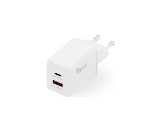 Digitus USB GaN Charger 45W, 1x USB-C, 1x USB-A DA-10302 Новинки смартфонов и телефонов