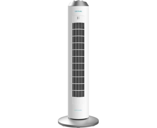Cecotec EnergySilence 8090 Skyline Tower Fan Stand Fan 60 W Diameter 29 cm Number of speeds 3 Oscillation White Ventilatori