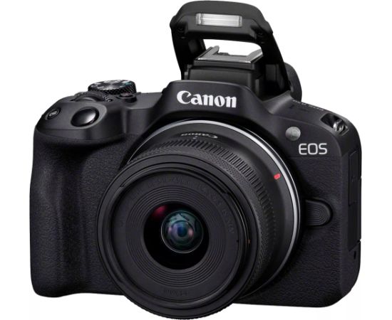 Canon EOS R50 + RF-S 18-45mm F4.5-6.3 IS STM + RF-S 55-210mm F5-7.1 IS STM (SIP) Megapixel 24.2 MP Image stabilizer ISO sensitivity (max) 32000 Display diagonal 2.95 " Wi-Fi Video recording Automatic, manual CMOS Black Spoguļkameras