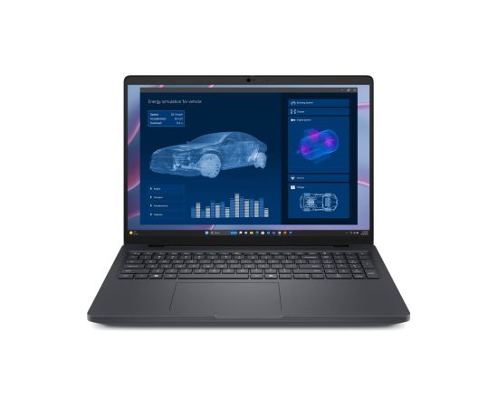 Dell Pro Max 16 MC16255 FHD+ AMD Ryzen AI 9 HX PRO 370/32GB/512GB/NVIDIA RTX PRO 1000 Blackwell 8GB/Win11 Pro/ENG Backlit kbd/FP/SC/3Y Basic Dell Portatīvie datori