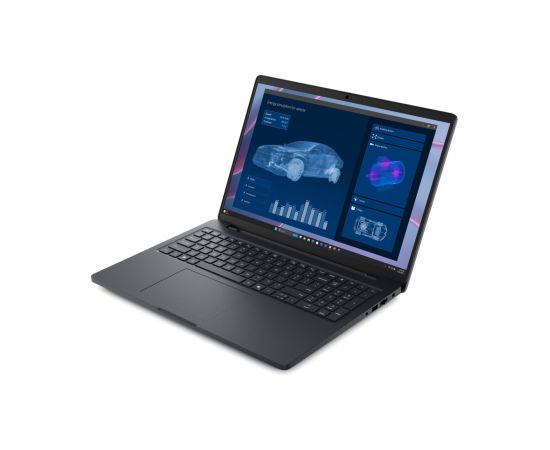 Dell Pro Max 16 MC16255 FHD+ AMD Ryzen AI 9 HX PRO 370/32GB/512GB/NVIDIA RTX PRO 1000 Blackwell 8GB/Win11 Pro/ENG Backlit kbd/FP/SC/3Y Basic Dell Portatīvie datori