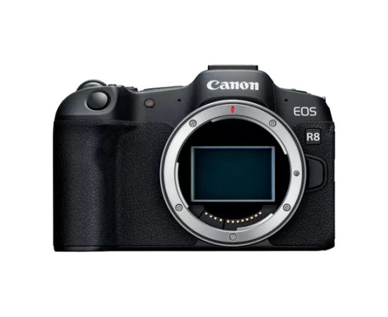Canon EOS R8 Mirrorless Camera Body (AIP) Megapixel 24.2 MP Image stabilizer ISO sensitivity (max) 102400 Display diagonal 3 " Wi-Fi Video recording Automatic, manual CMOS Spoguļkameras