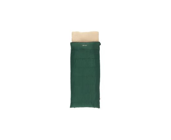 Outwell Contour Prime Green Sleeping Bag 220 x 85 cm -13 to 16 °C 2-way L-shape open-end with auto lock Спальные мешки