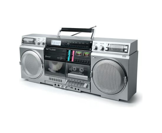Muse Ghetto Blasters M-380 GBS AUX in Bluetooth Cassette deck CD player Jaunumi - Audio-Video