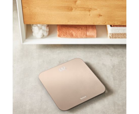 TEFAL PP1900V0 Classic Bathroom Scale Maximum weight (capacity) 180 Accuracy 100 Dune Metal Ķermeņa svari