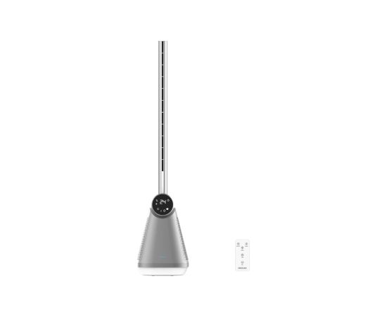 Cecotec EnergySilence 9890 Skyline Bladeless Tower Fan Stand Fan 50 W Diameter 23 cm Number of speeds 3 Oscillation Timer Remote control Grey/White Ventilatori