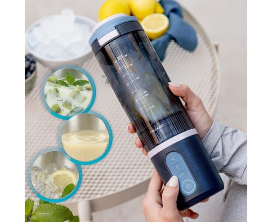 Cecotec Blender Power Titanium Shake2Go Portable 180 W Jar material BPA-free Jar capacity 0.6 L Lagoon Blenderi un Chopperi