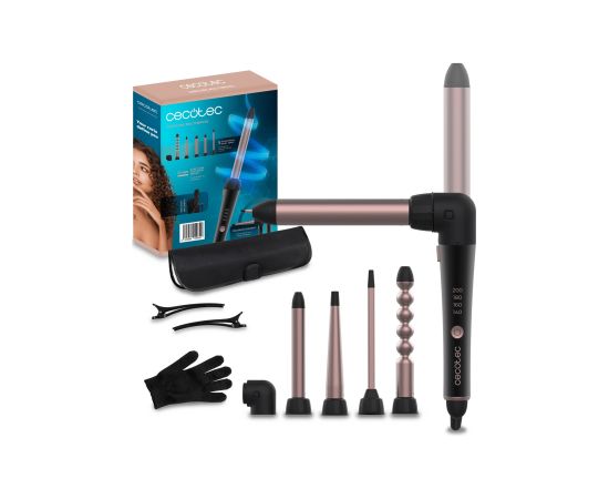 Cecotec Hair Curler SurfCare MultiWaves Multi-head Ceramic heating system Temperature (min) 140 °C Temperature (max) 200 °C 46 W Стайлеры