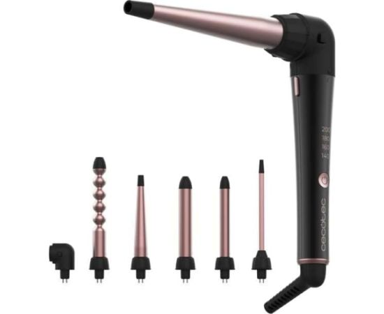 Cecotec Hair Curler SurfCare MultiWaves Multi-head Ceramic heating system Temperature (min) 140 °C Temperature (max) 200 °C 46 W Стайлеры