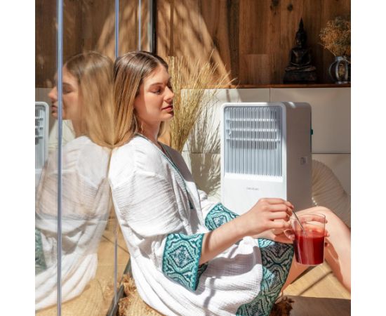 Cecotec Portable Air conditioner ForceClima 7550 Style Connected Number of speeds 2 White Mobilie gaisa kondicionieri