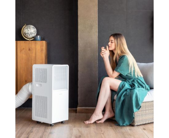 Cecotec Portable Air conditioner ForceClima 7550 Style Connected Number of speeds 2 White Mobilie gaisa kondicionieri