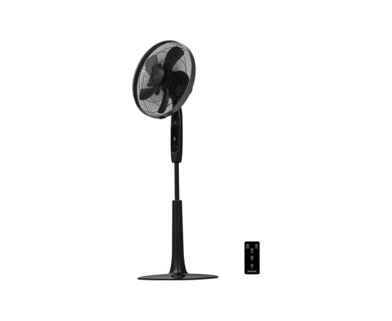 Cecotec EnergySilence 1020 ExtremeConnected Pedestal Fan Stand Fan 60 W Diameter 40 cm Number of speeds 6 Oscillation Timer Remote control Black Ventilatori