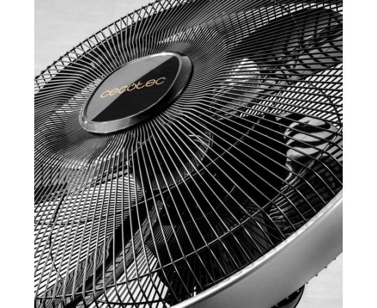Cecotec EnergySilence 1020 ExtremeConnected Pedestal Fan Stand Fan 60 W Diameter 40 cm Number of speeds 6 Oscillation Timer Remote control Black Ventilatori