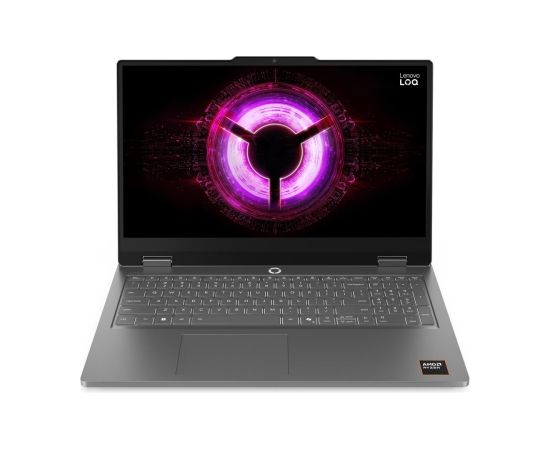 Lenovo LOQ Essential 15ARP11 AMD Luna Grey 15.6 " IPS FHD 1920 x 1080 pixels Anti-glare AMD Ryzen 7 170 16 GB SODIMM DDR5 Solid-state drive capacity 512 GB NVIDIA GeForce RTX 5060 GDDR7 8 GB Windows 11 Home 802.11ax Bluetooth version 5.2 Keyboard language Portatīvie datori