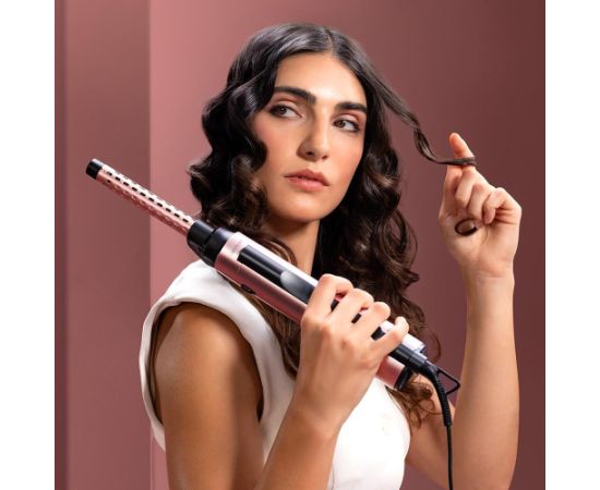 Cecotec Air Brush CeramicCare 10in1 AirBrush Ion conditioning Number of heating levels 3 1200 W Black/Pink Matu veidotāji