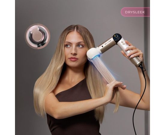 Cecotec Styling Brush AirGlam 14in1 Flex Black Ion conditioning Barrel diameter 32 mm/35 mm 1400 W Black Matu veidotāji