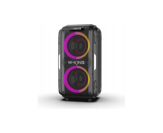 Głośnik bezprzewodowy Bluetooth W-KING T9 Pro czarny Bezvadu skaļruņi