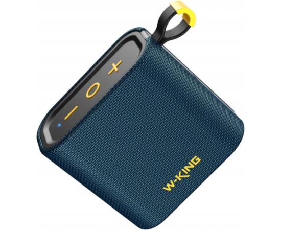Głośnik bezprzewodowy Bluetooth W-KING D2 niebieski Bezvadu skaļruņi
