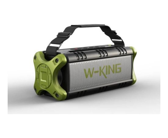 Głośnik bezprzewodowy Bluetooth W-KING D8 zielony Bezvadu skaļruņi