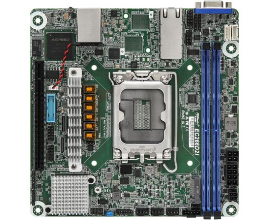 Asrock EC266D2I motherboard Intel C266 LGA 1700 mini ITX Материнские платы