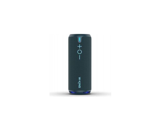 Głośnik bezprzewodowy Bluetooth W-KING D320 niebieski Bezvadu skaļruņi