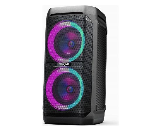 Głośnik bezprzewodowy Bluetooth W-KING T11 czarny Bezvadu skaļruņi