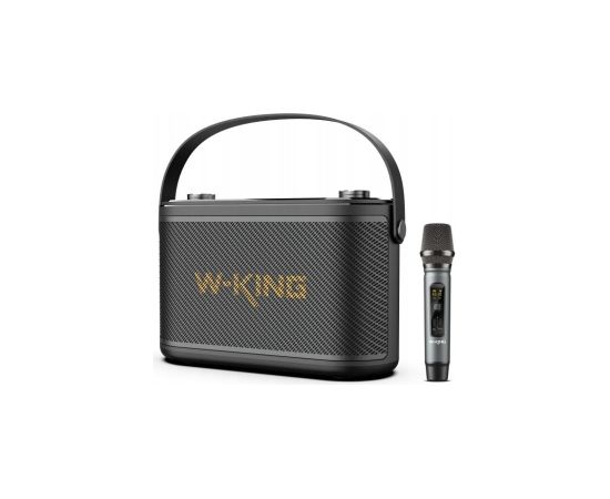 Głośnik bezprzewodowy Bluetooth W-KING H10s czarny Bezvadu skaļruņi