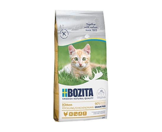 Bozita - Kitten Grain free Chicken  10 kg Kaķu sausā barība