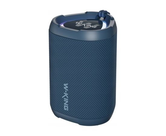 Głośnik bezprzewodowy Bluetooth W-KING D110 niebieski Bezvadu skaļruņi