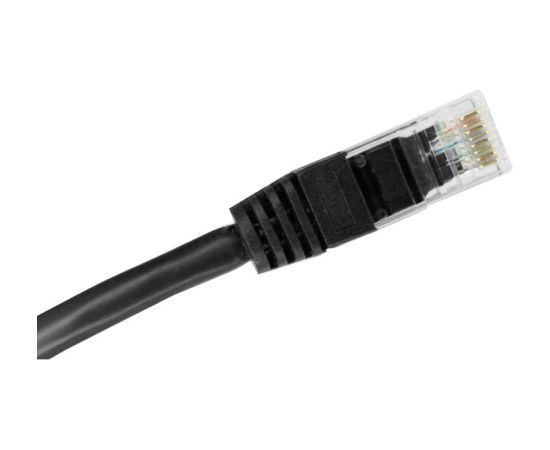 Alantec KKU5CZA1 networking cable Black 0.25 m Cat5e U/UTP (UTP) Tīkla vadi