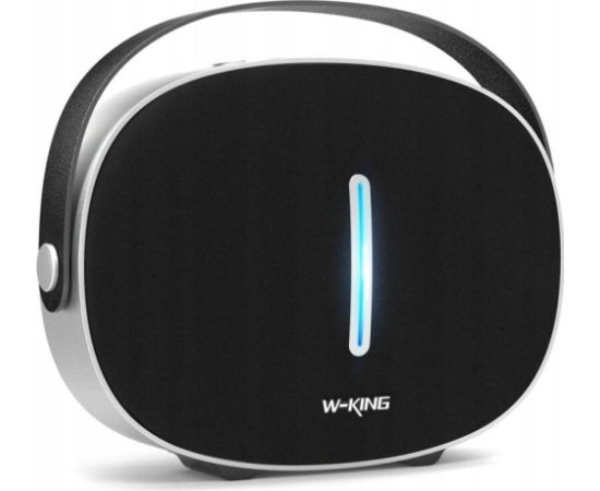 Głośnik bezprzewodowy Bluetooth W-KING T8II czarny Bezvadu skaļruņi