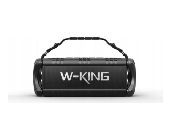 Głośnik bezprzewodowy Bluetooth W-KING D8 czarny Bezvadu skaļruņi