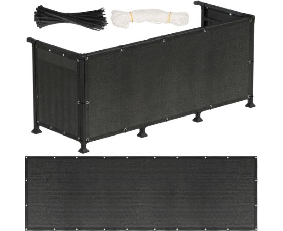 Springos Балконный защитный экран 1 x 7 м BN1035 Новости, мебель, дом