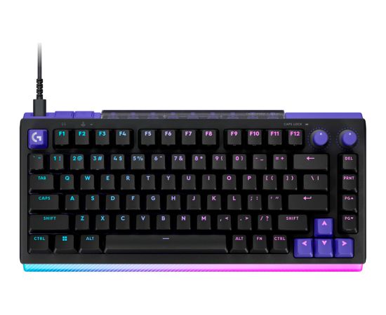 LOGITECH G512 X 75 - BLACK - US INT'L - USB- EMEA28i-935 Klaviatūras