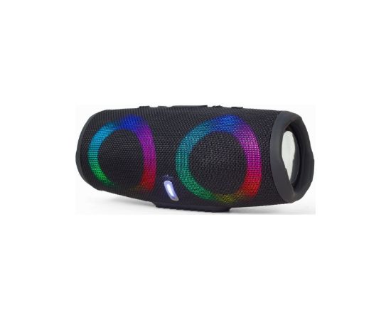 Skaļrunis Gembird Bluetooth LED Speaker Black Bezvadu skaļruņi