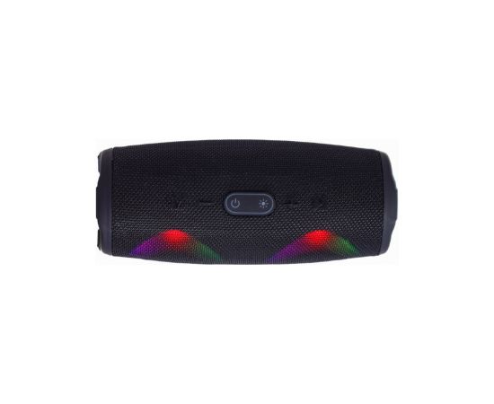 Skaļrunis Gembird Bluetooth LED Speaker Black Bezvadu skaļruņi