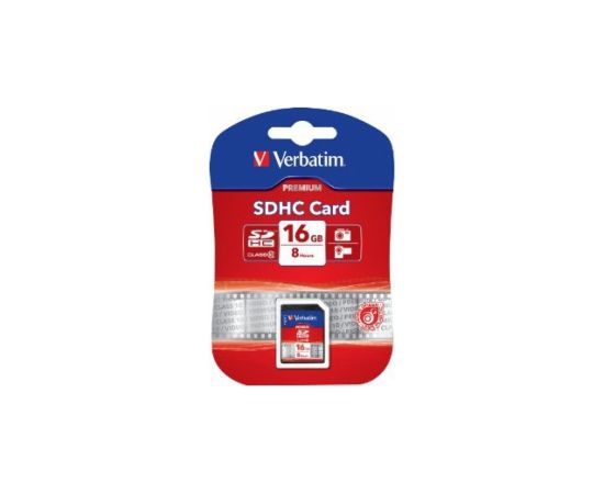 Atmiņas karte Verbatim SDHC 16GB Class 10 Atmiņas kartes micro SD SDHC
