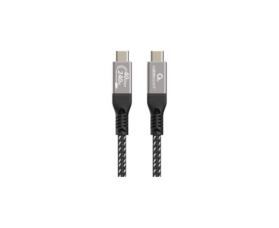 Kabelis Gembird Premium USB4 240W Type-C Male - Type-C Male 0.5m Дата USB-кабели