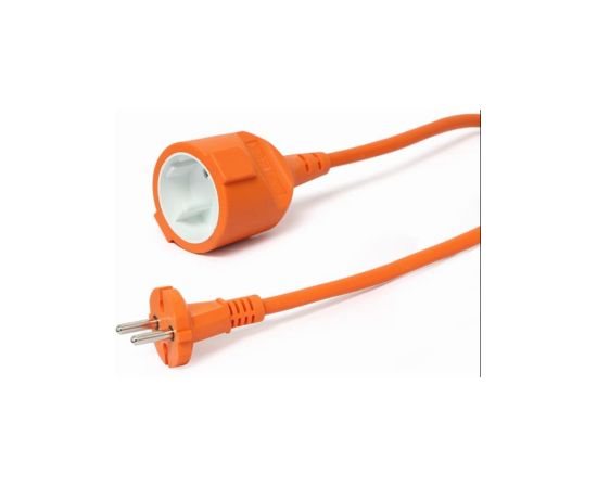 Strāvas Pagarinātājs Gembird 20m Orange Strāvas pagarinātāji