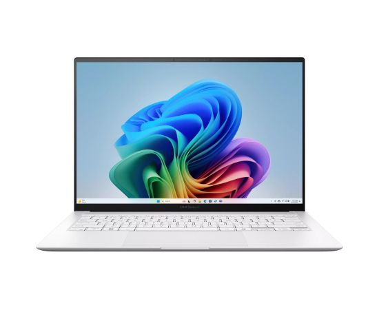 ASUS Zenbook S 14 UX5406SA-QJ502W Ultra 7 256V 14.0"WUXGA OLED 60Hz 400nits AG 16GB LPDDR5X SSD512 Intel Arc Graphics CamFHD 72WHrs Win11 Scandinavian White Portatīvie datori