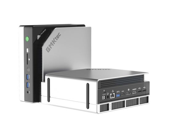 GMKtec EVO-X2 Ryzen AI Max+ 395 Mini PC with 64GB RAM, 1TB SSD, and Windows 11 Pro Personālie datori