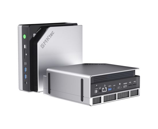 GMKtec EVO-X2 Ryzen AI Max+ 395 Mini PC with 64GB RAM, 1TB SSD, and Windows 11 Pro Personālie datori